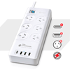 6 Outlet USB-A & USB-C Powerboard SANSAI PAD-8066