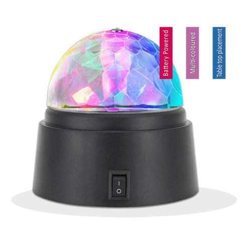 Table Top Disco Light SANSAI QL-8101