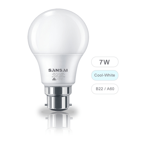 7W LED LIGHT BULB SANSAI GL-LA605B