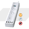 2 Outlet Surge Protected USB Powerboard SANSAI PAD-4022A
