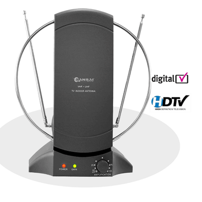 Amplified Indoor TV Antenna SANSAI ATN228C