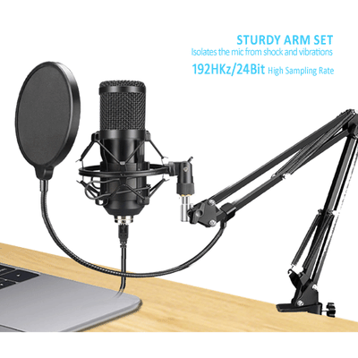 USB Condenser Microphone With Arm SANSAI PHM-5050