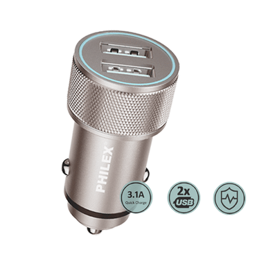 Pro Dual Port Car Charger SANSAI PHC-7300