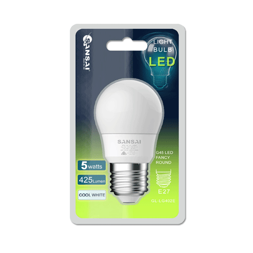 5W LED LIGHT BULB SANSAI GL-LG402E
