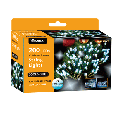 LED String Party Lights SANSAI GL-LC200CC