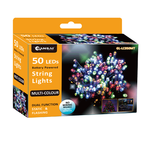 LED String Party Lights SANSAI GL-LC050MT