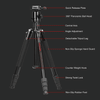Professional Camera Tripod SANSAI PHS-1212