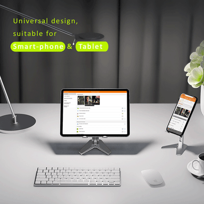 Aluminum Desktop Tablet & Phone Stand SANSAI SCX-5202B