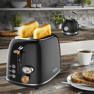 2-Slice Retro Toaster SANSAI PHT-3022