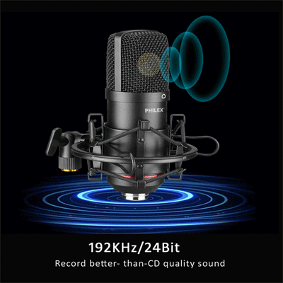 USB Condenser Microphone SANSAI PHM-4040