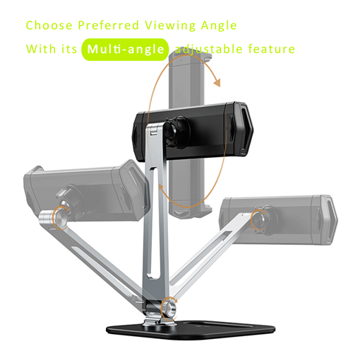 Aluminum Desktop Tablet & Phone Stand SANSAI SCX-5303C