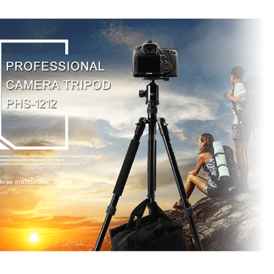 Professional Camera Tripod SANSAI PHS-1212