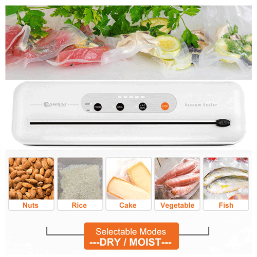 Dry/Wet Food Vacuum Sealer SANSAI VS-1611