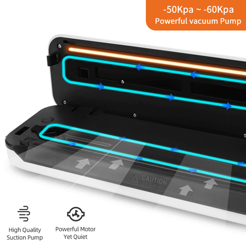 Dry/Wet Food Vacuum Sealer SANSAI VS-1611