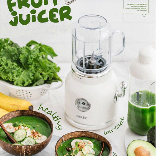 Retro Style Electric Blender SANSAI PHB-5005