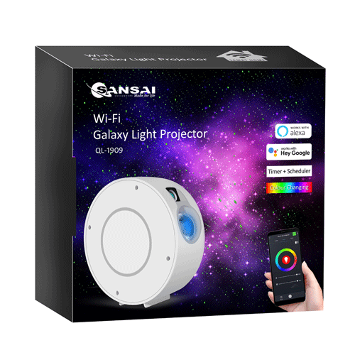 Wi-Fi Galaxy Light Projector SANSAI QL-1909