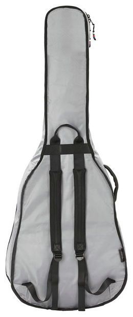 Acoustic Guitar Bag Ritter RGP2-D/SRW Silver Grey-Red-White Padded Case
