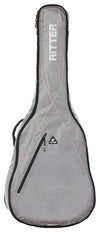 Acoustic Guitar Bag Ritter RGP2-D/SRW Silver Grey-Red-White Padded Case