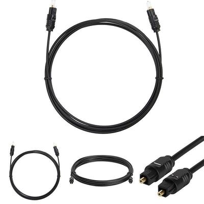 Digital 1m Optical Fiber Audio Toslink Optic Cable Cord For TV DVD CD Amplifier Receiver Projector