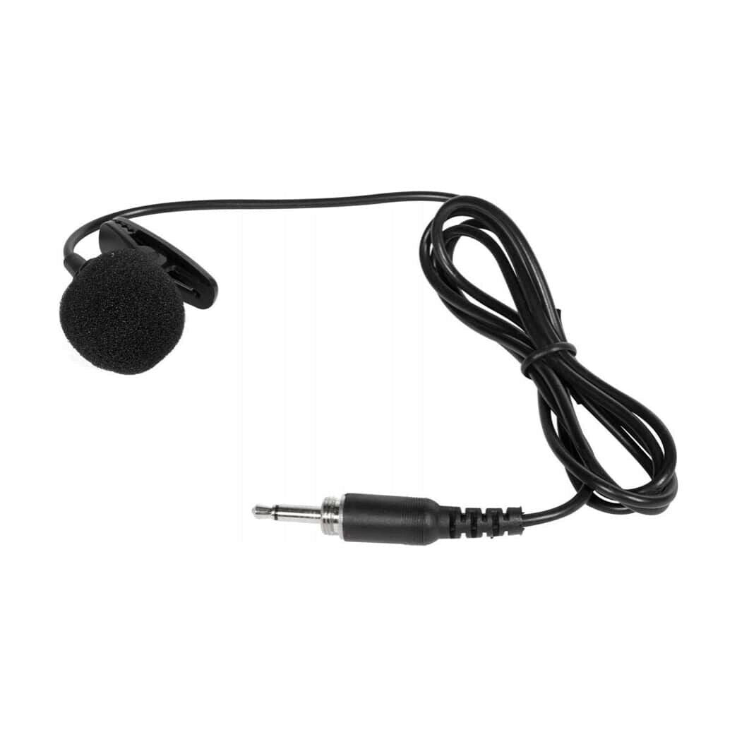 Dual or Single Wireless Lavaliere Cordless Microphone Lapel Mic Headset Selectable UHF Frequencies Rechargable