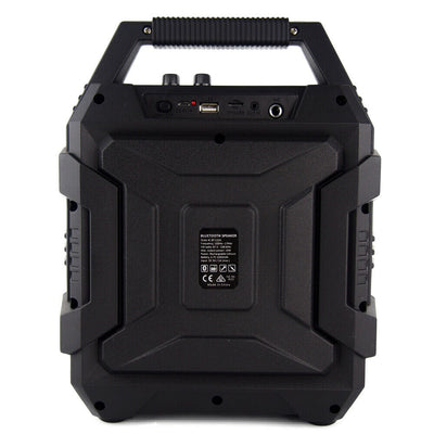 Bluetooth/Wireless 10W Speaker/FM Radio + Cordless Microphone Karaoke Party