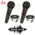 2x SANSAI Dynamic Microphone + Cable + Adapter