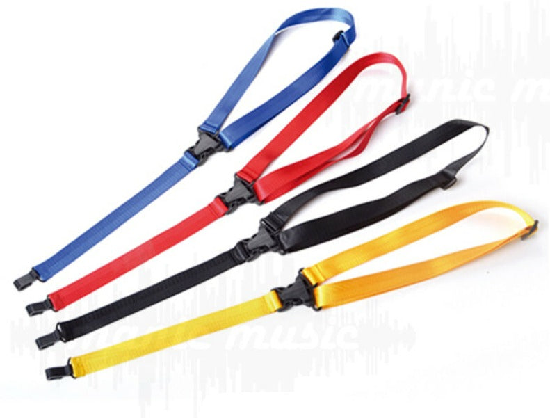 Ukulele Neck Shoulder Strap Adjustable Nylon Colourful Classic Design Ukelele