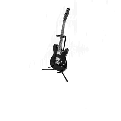 Acoustic Electric Bass Guitar Tripod Stand with Adjustable Neck Rest & Support