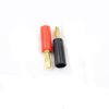 4x Banana Speaker Jack Plugs for Home Theatre Amplifier