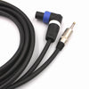 10M Speakon Right Angle  to ¼" 6.35 Guitar Jack Speaker Lead Cable Cord Australian Made