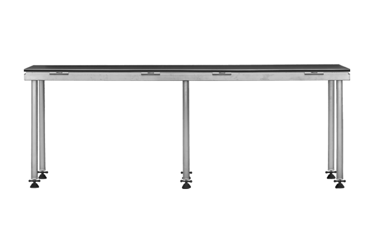 Event Lighting ST2406 - 2.4m x 0.61m Stage Top with rail lock system & recessed stage skirt velcro