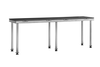Event Lighting ST2412 - 2.44m X 1.22m Stage Top with Rail Lock System & Recessed Stage Skirt Velcro