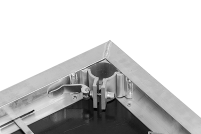 Event Lighting ST2412 - 2.44m X 1.22m Stage Top with Rail Lock System & Recessed Stage Skirt Velcro