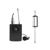 Dual or Single Wireless Lavaliere Cordless Microphone Lapel Mic Headset Selectable UHF Frequencies Rechargable