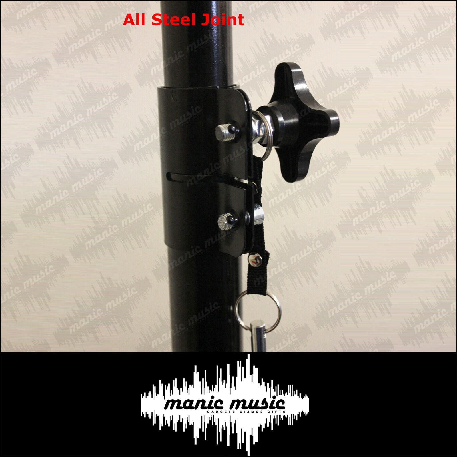 2.7m Lighting Stand Tree Truss Tripod Steel Joint Portable DJ Stage Disco + Hardware