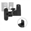 Pair Speaker Wall Mount Brackets 15Kg With Hardware Universal Heavy Duty Alloy Cast Tilt or Pivot