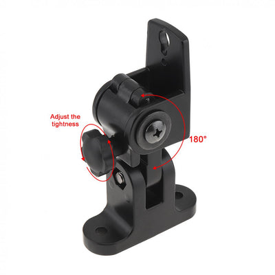 Pair Speaker Wall Mount Brackets 15Kg With Hardware Universal Heavy Duty Alloy Cast Tilt or Pivot